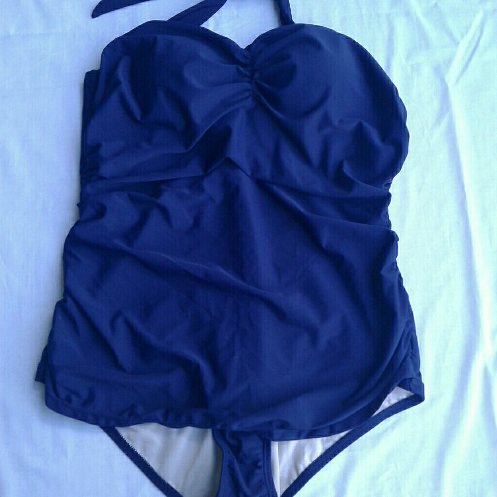 Cocoship Navy Size 20 Swim Dress NWOT